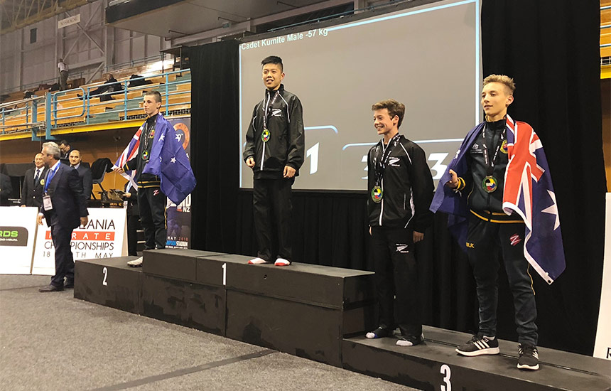 Oceania Karate Championships 2018 Norbu Law